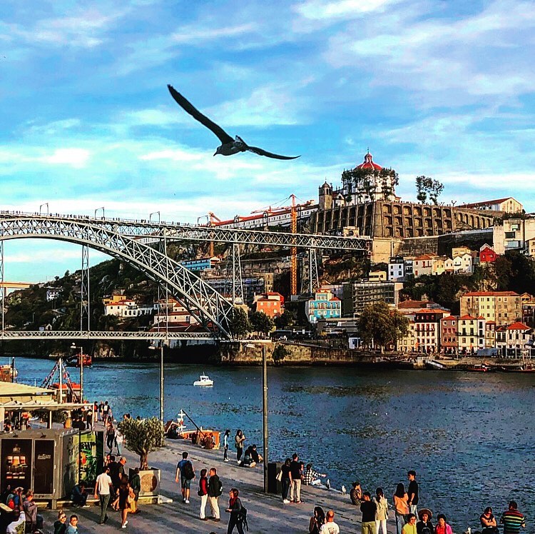 Vistas del Duero en Oporto