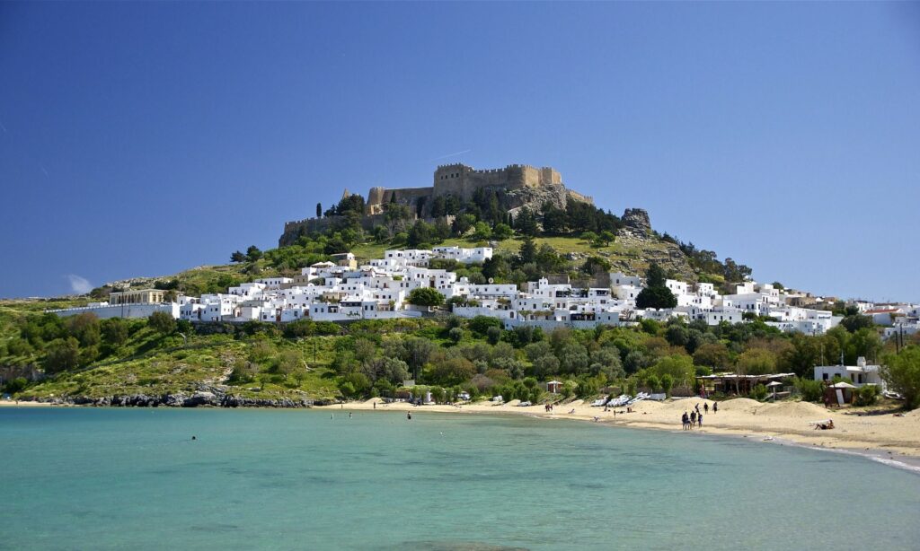 Las islas griegas. La isla de Rodas. Fuente: tpsdave-Pixabay