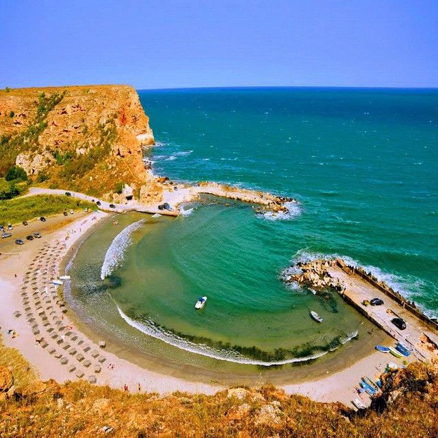 Las mejores playas de Bulgaria. La playa de Bolata. Fuente: @travelata.ru, Instagram