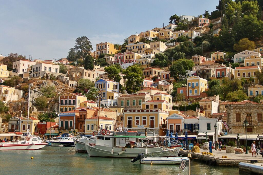 La isla de Symi, Fuente: manfredrichter, Pixabay